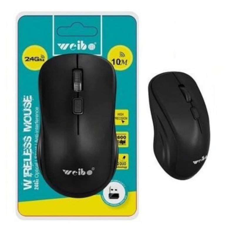 Comprar Mouse Inalambrico 2820 en Electroshopy - Ángulo 3